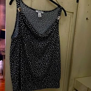 Animal Print WHBM dressy tank